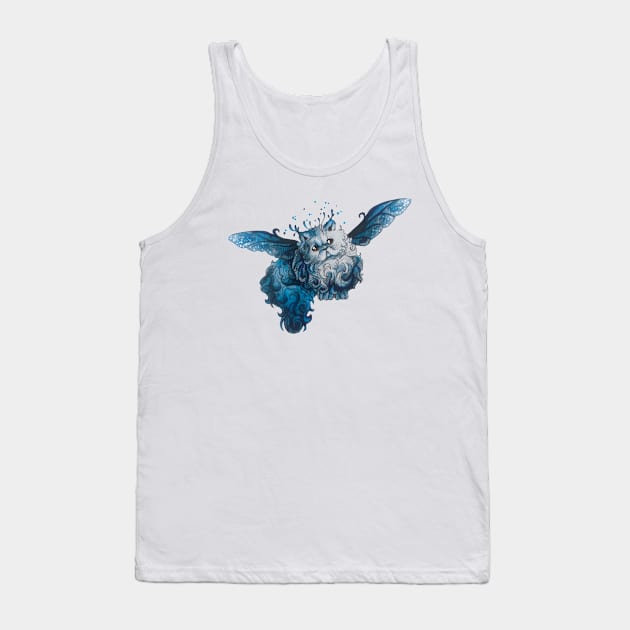 Cloud Fairy Cat Tank Top by Artsy Rew